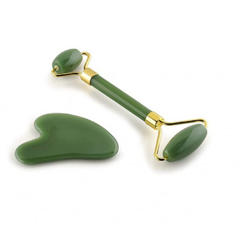 Аюрведический массажный ролик для лица Jade Gua Sha