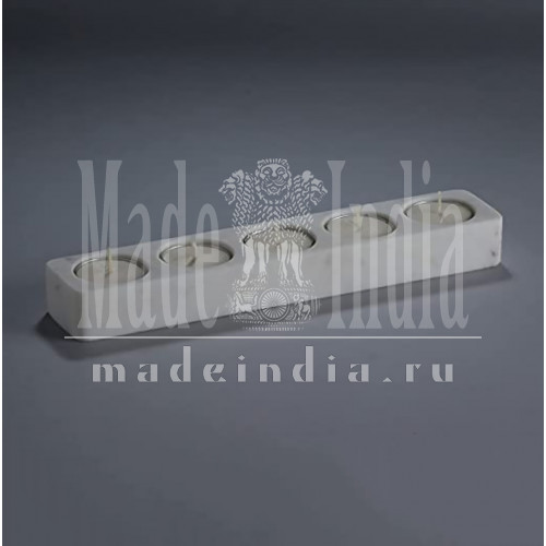Мраморный подсвечник