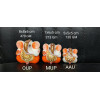 Мраморная статуя Ганеша с тонкой живописью