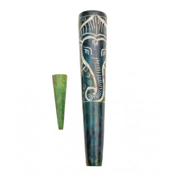 Курительная трубка Ganesha Design Stone Chillum Sadhu Chillum 15 см