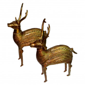 Фигурка Оленя Bastar Art из латуни Фигурка Оленя Bastar Art из латуни