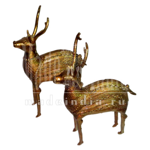 Фигурка Оленя Bastar Art из латуни Фигурка Оленя Bastar Art из латуни